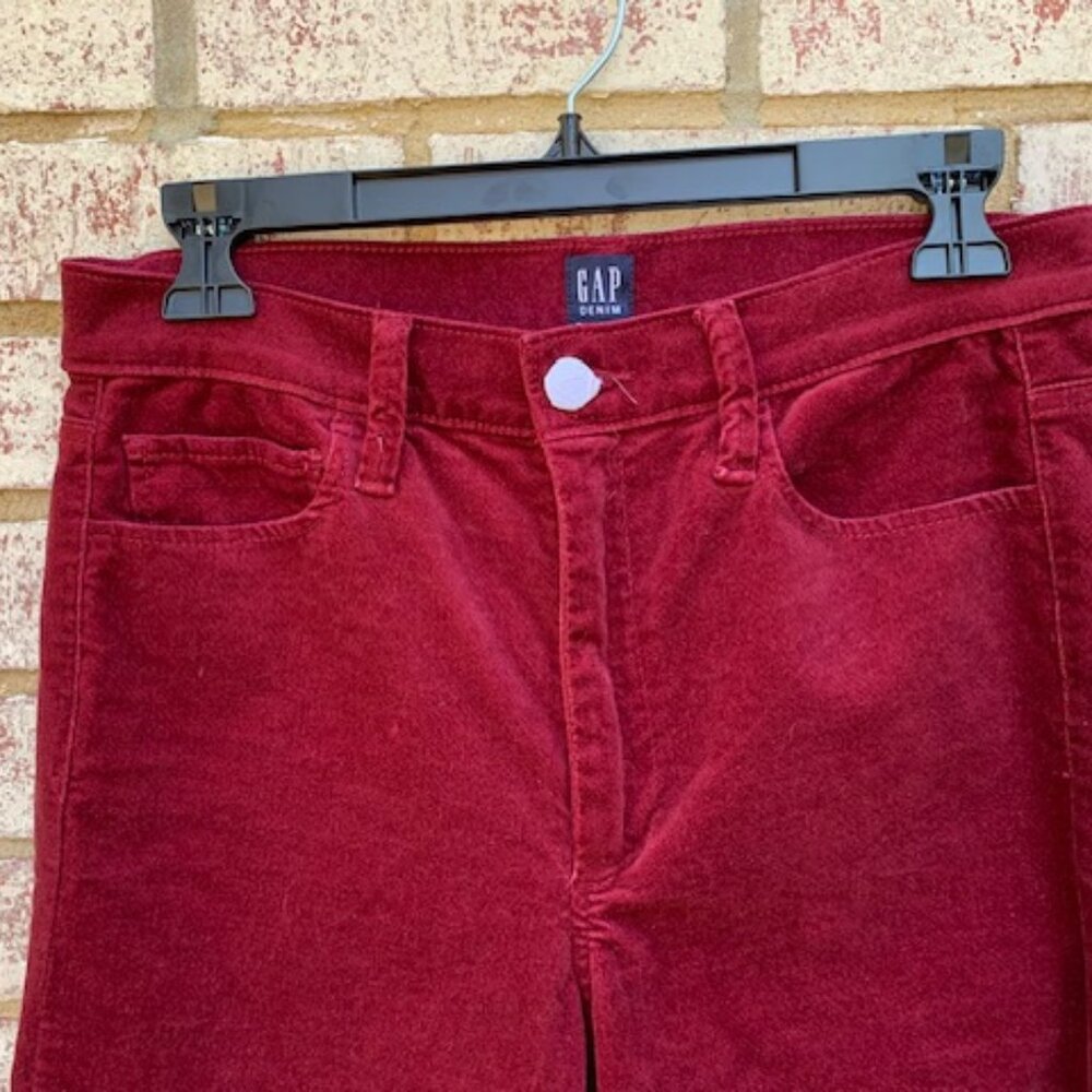 Gap Velour Velvet Legging Jeans Women’s Size 30R NWOT - Picture 2 of 9